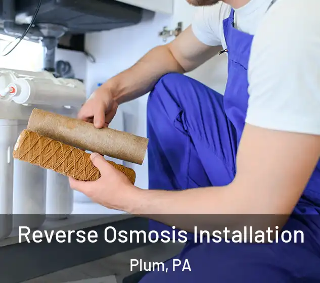  Reverse Osmosis Installation Plum, PA